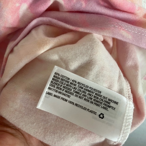 Cat & Jack Toddler Girl Tie Dye T Shirt Skater Midi Dress Size 3T - Picture 9 of 9